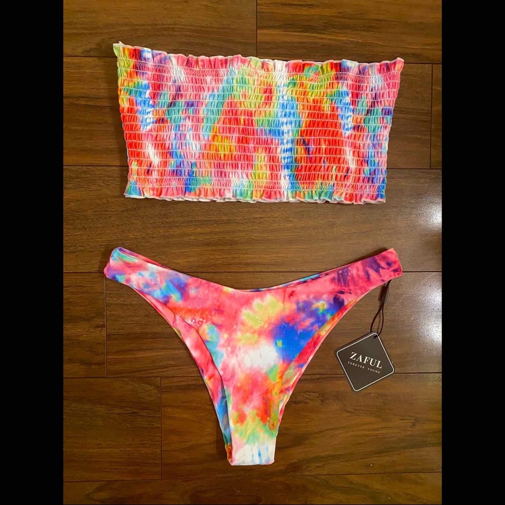 Tie dye bikini